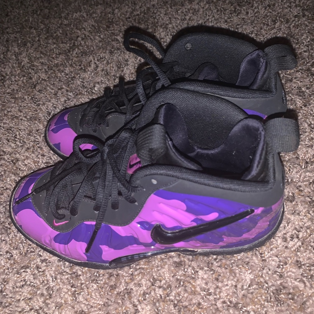 Nike Air Foamposite Pro "Purple Camo" Shoes